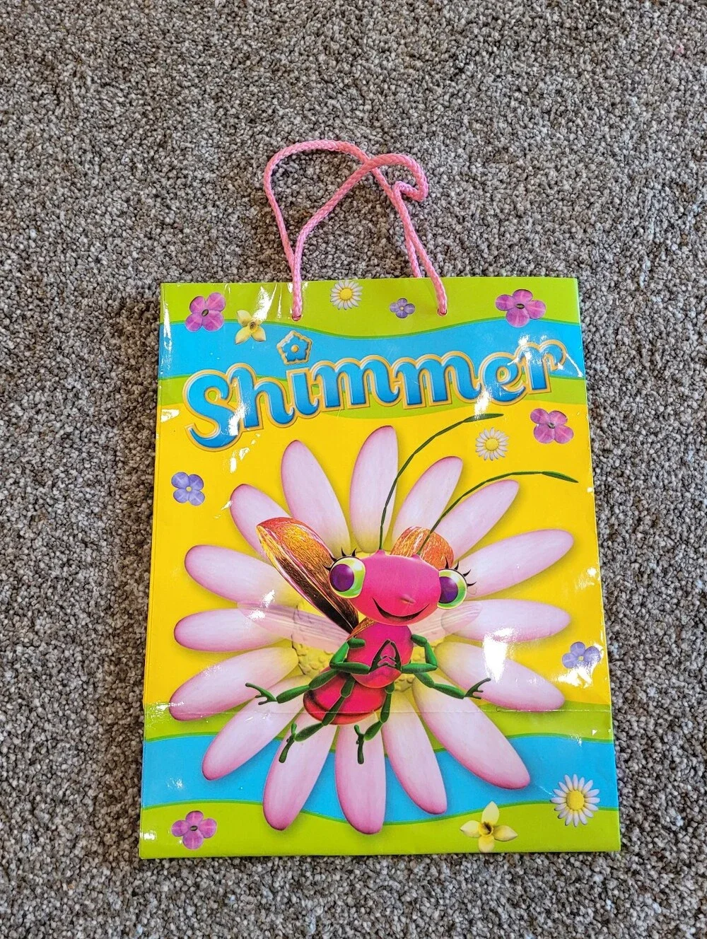 Shimmer Beetle Ladybug Miss Spider Sunny Patch Gift Bag Birthday Present
